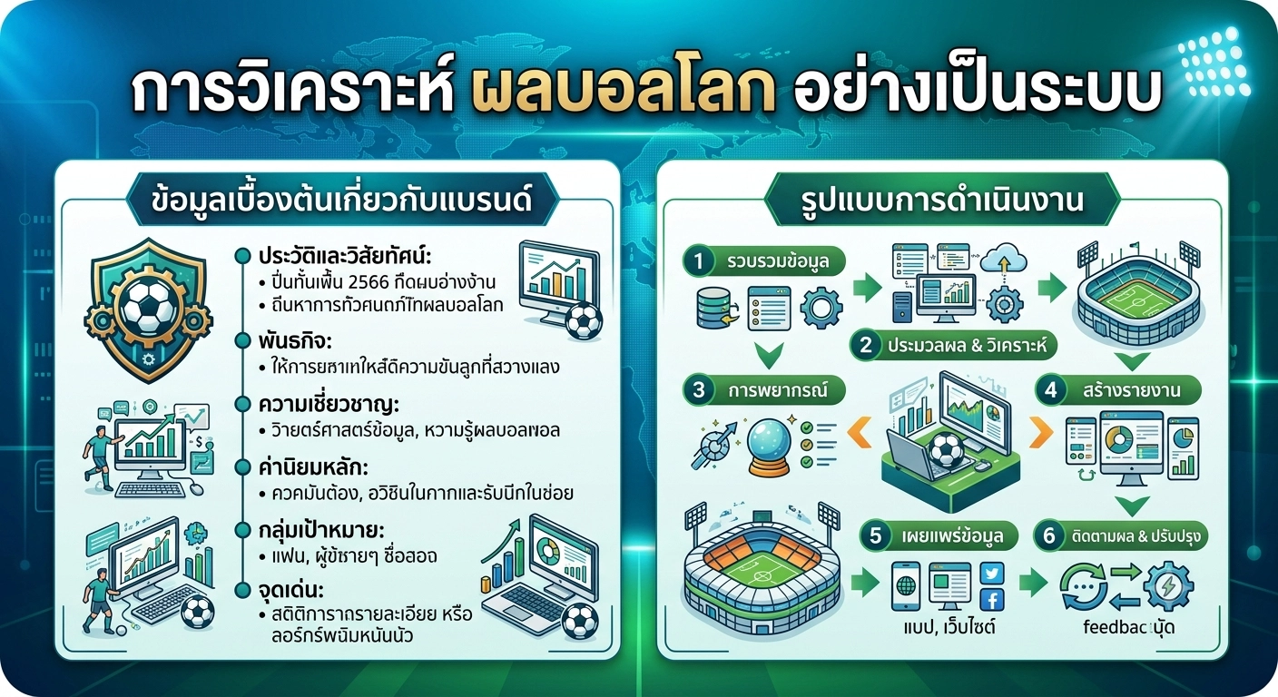 การวิเคราะห์ ผลบอลโลก อย่างเป็นระบบ